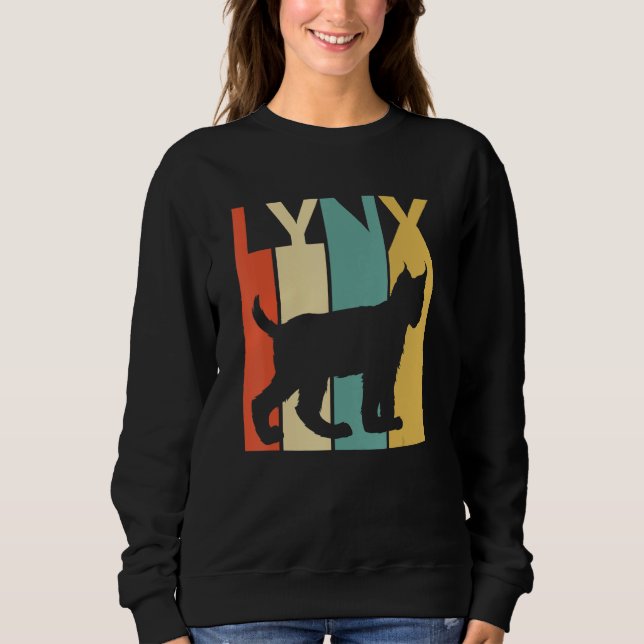 Niedliche Lynchkatze Sweatshirt (Vorderseite)