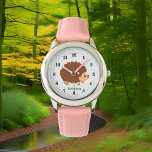 niedliche Mädchen Igel geben Namen Armbanduhr<br><div class="desc">niedliche Mädchen Igel Name hinzufügen</div>