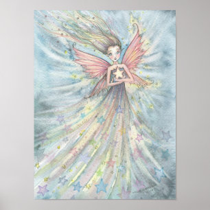 Niedliche Mädchen-Star-Fee von Molly Harrison Poster
