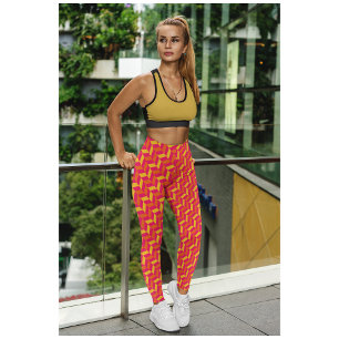 Niedliche Mädchen-Workout-Ameisen Orange-Leggings Leggings