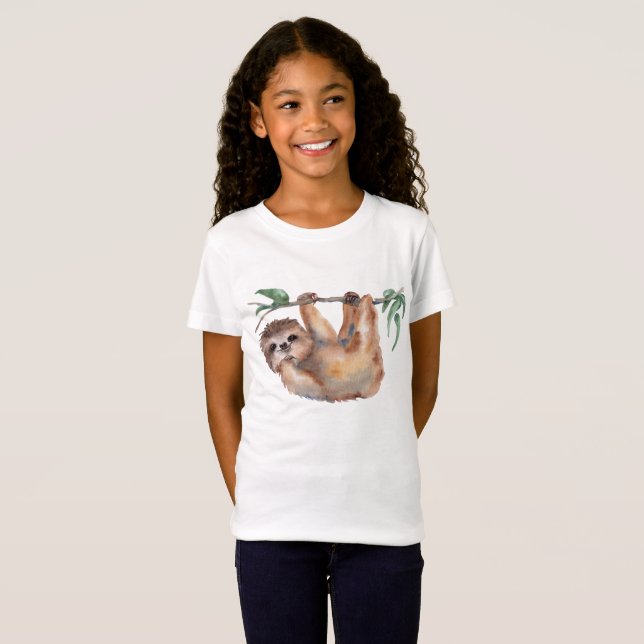 niedliche Mädchenflieger T-Shirt (Vorne ganz)