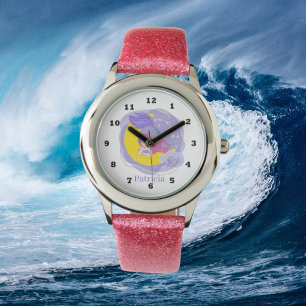 niedliche Mädchenfreunde geben Namen Armbanduhr