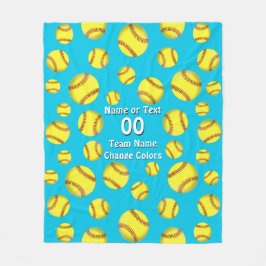 Niedliche Mädchenpersonalisierte Fleecedecke