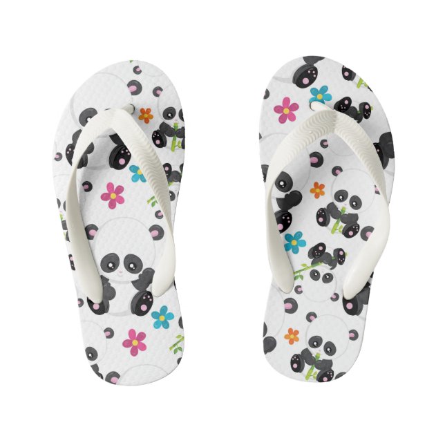 Niedliche Mädels Panda Flip Flops (Fußbett)