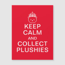 Niedliche Magnetkarte behalten und Plushien zu sam