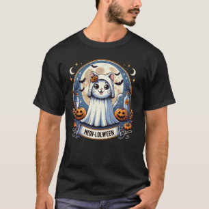 Niedliche Maiskolben im Ghost-KostümHalloween A T-Shirt
