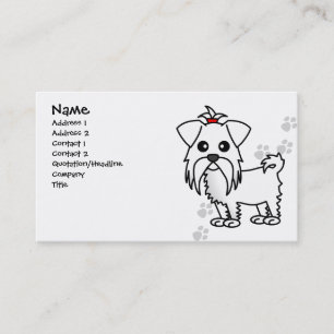 Niedliche maltesischer Hundegeschäfts-Karte Visitenkarte