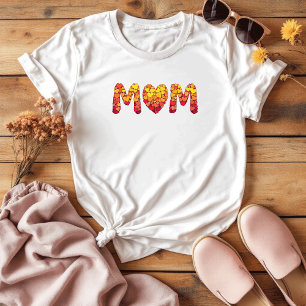 Niedliche Mama im Herzen Muttertag T-Shirt