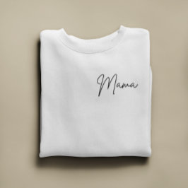 Niedliche Mama-Kapuze - Sweatshirt