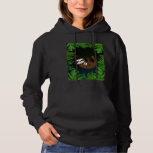 Niedliche Mama mit Kinderwagen Hoodie