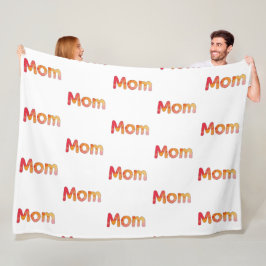 Niedliche Mama | Muttertag Fleecedecke