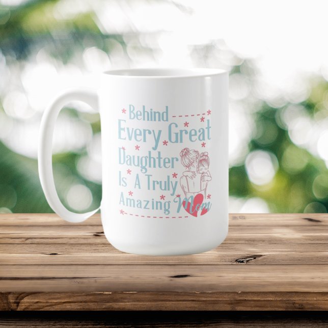 niedliche Mama-Tochter-Gedicht wird Monogramm hinz Kaffeetasse (Von Creator hochgeladen)