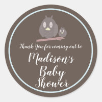 Niedliche Mama und Kinderdusche oder Dankeschön