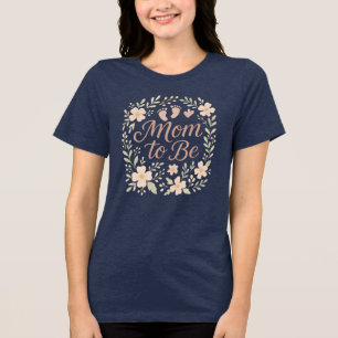 Niedliche Mama zum Maternity Shirt Stilvoll & weic