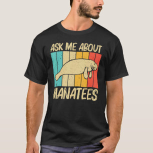 Niedliche Manatee Für Männer Frauen Seekuh Dugong T-Shirt