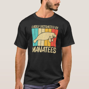 Niedliche Manatee Für Männer Frauen Seekuh Dugong T-Shirt