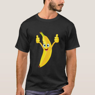 Niedliche Männer Frauen Spaß Grafische Banane T-Shirt