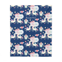 Niedliche Märchenprinzessin und Einhornkinder