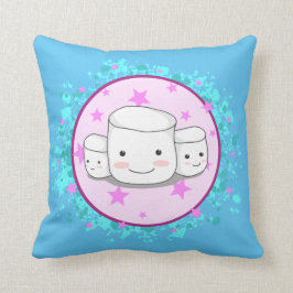 Niedliche Marshmallows Kissen