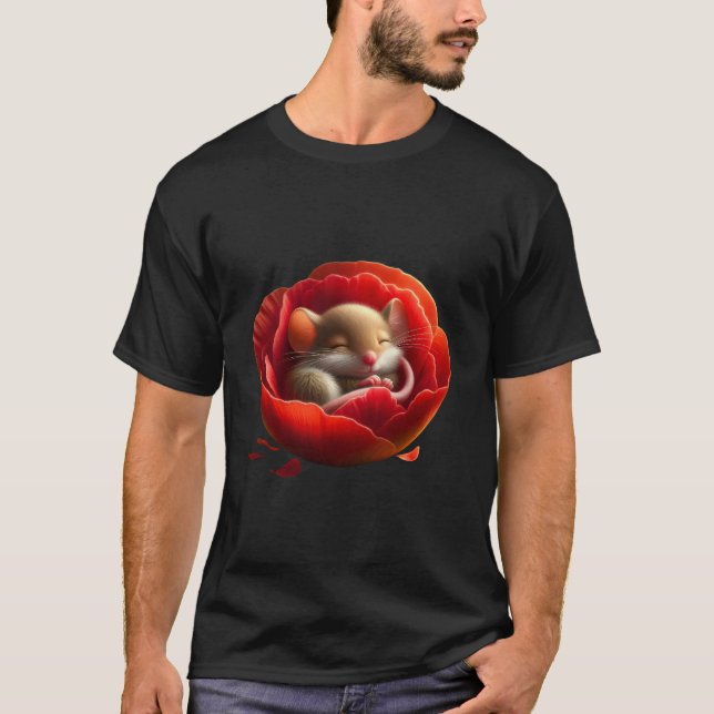 Niedliche Maus T-Shirt (Vorderseite)