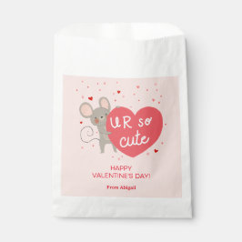 Niedliche Maus Valentine Geschenktütchen