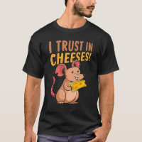 Niedliche Maus vertraue ich Käse Rats Fans Maus