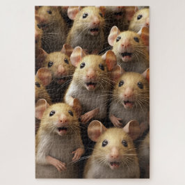 Niedliche Mäuse Puzzle