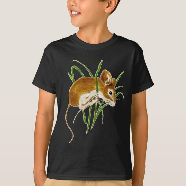 Niedliche Mäuse, Wasserfarbe Tierart der Maus T-Shirt (Vorderseite)