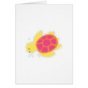 Niedliche Meeresschildkröte