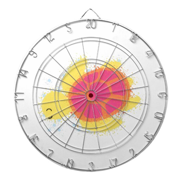 Niedliche Meeresschildkröte Dartscheibe (vorne)