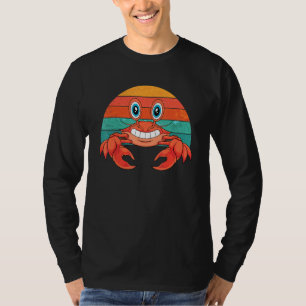 Niedliche Meerestierkrebse Meeresfrüchte Krabbing T-Shirt