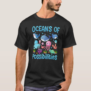 Niedliche Meerestiermeere mit Möglichkeiten Sommer T-Shirt