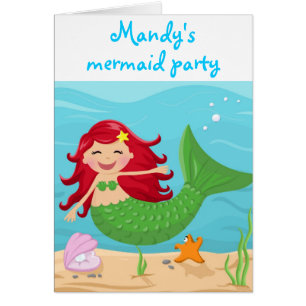 Niedliche Meerjungfrau