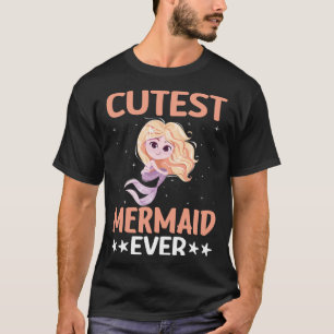 Niedliche Meerjungfrau je I Mermaid T-Shirt
