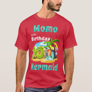 Niedliche Meerjungfrau-Momo des 10. Geburtstages T-Shirt