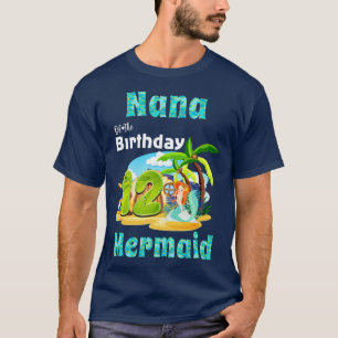 Niedliche Meerjungfrau Nana vom 12. Geburtstag T-Shirt
