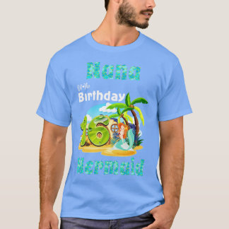 Niedliche Meerjungfrau Nana vom 16. Geburtstag T-Shirt