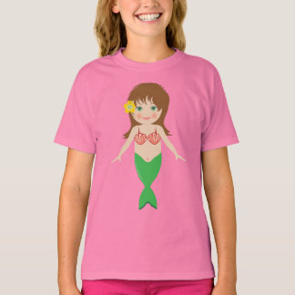 Niedliche Meerjungfrau T-Shirt