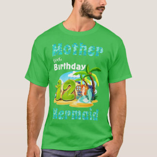 Niedliche Meerjungfrau vom 12. Geburtstag T-Shirt