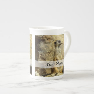 Niedliche meerkat Fotografie Prozellantasse