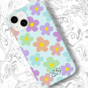 Niedliche mehrfarbige Retro-Gänseleber Case-Mate iPhone 14 Hülle