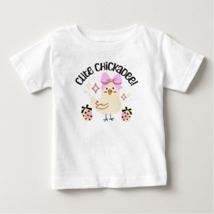 Niedliche Meise Baby T-shirt