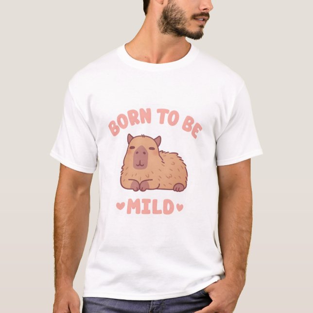 Niedliche, milde Kältekapsel T-Shirt (Vorderseite)