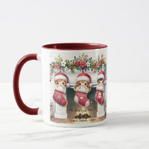 Niedliche Mimi Weihnachtsfeier Tasse mit Großkinde