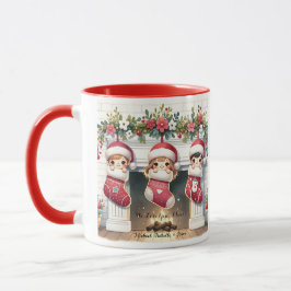 Niedliche Mimi Weihnachtsfeier Tasse mit Großkinde