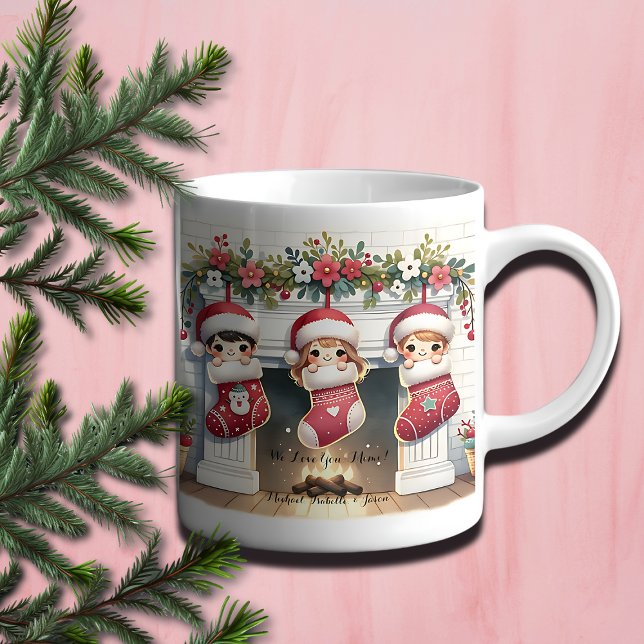 Niedliche Mimi Weihnachtsfeier Tasse mit Großkinde (Von Creator hochgeladen)