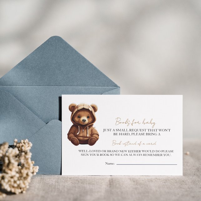 Niedliche Minimal-Babybücher für Foto Einladung (Von Creator hochgeladen)