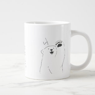 niedliche minimale Tasse