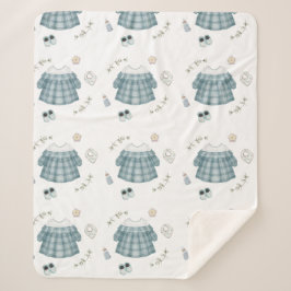 Niedliche Minimalistische Boho Baby Kinderzimmer K Sherpadecke