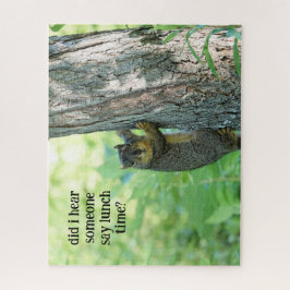 Niedliche Mittagszeit Eichhörnchen, Naturliebhaber Puzzle